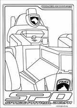 Power Rangers coloring page (041)