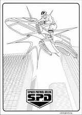 Power Rangers coloring page (043)