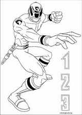 Power Rangers coloring page (044)