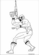 Power Rangers coloring page (046)