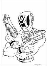 Power Rangers coloring page (047)