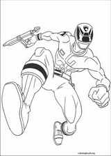 Power Rangers coloring page (049)