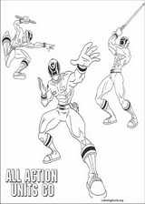 Power Rangers coloring page (052)