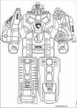 Power Rangers coloring page (053)