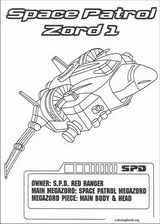 Power Rangers coloring page (059)