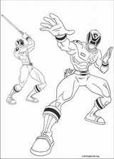 Power Rangers coloring page (064)