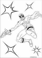 Power Rangers coloring page (065)