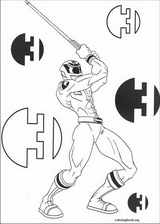 Power Rangers coloring page (068)