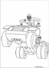 Power Rangers coloring page (069)