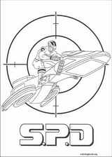 Power Rangers coloring page (071)