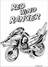 Power Rangers coloring page (075)