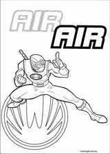 Power Rangers coloring page (076)