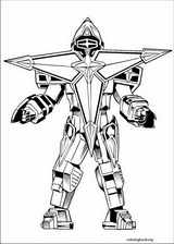 Power Rangers coloring page (084)