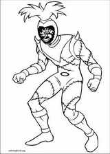 Power Rangers coloring page (087)