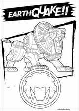 Power Rangers coloring page (088)