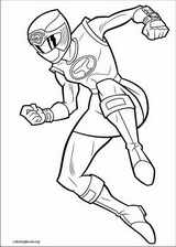 Power Rangers coloring page (093)