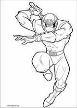 Power Rangers coloring page (095)