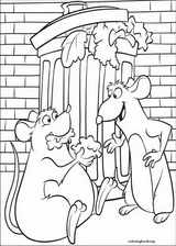 Ratatouille coloring page (003)