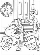 Ratatouille coloring page (010)