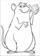 Ratatouille coloring page (029)