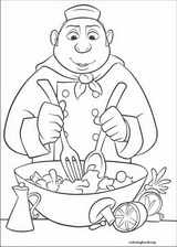 Ratatouille coloring page (031)