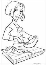 Ratatouille coloring page (032)