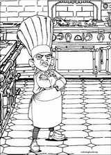 Ratatouille coloring page (035)