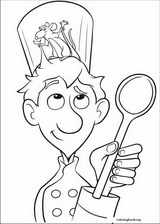 Ratatouille coloring page (042)