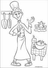 Ratatouille coloring page (043)