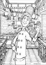 Ratatouille coloring page (045)