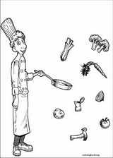 Ratatouille coloring page (047)