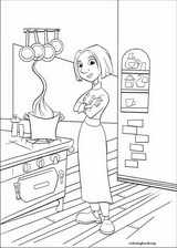 Ratatouille coloring page (051)