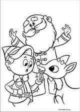 Rudolph The Red-Nosed Reindeer coloring page (013)