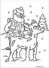 Rudolph The Red-Nosed Reindeer coloring page (021)