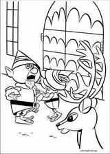 Rudolph The Red-Nosed Reindeer coloring page (023)