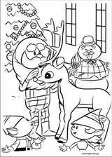 Rudolph The Red-Nosed Reindeer coloring page (029)