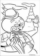 Rudolph The Red-Nosed Reindeer coloring page (048)