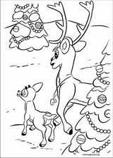 Rudolph The Red-Nosed Reindeer coloring page (051)