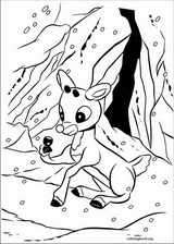 Rudolph The Red-Nosed Reindeer coloring page (053)