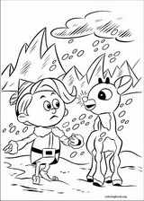 Rudolph The Red-Nosed Reindeer coloring page (065)