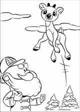 Rudolph The Red-Nosed Reindeer coloring page (068)