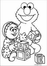 Sesame Street coloring page (015)