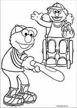 Sesame Street coloring page (027)