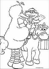 Sesame Street coloring page (031)