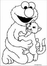 Sesame Street coloring page (060)