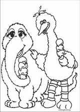 Sesame Street coloring page (062)