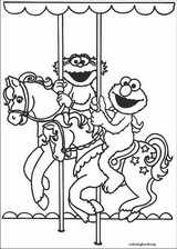 Sesame Street coloring page (080)