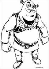 Shrek coloring page (001)