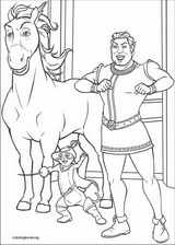 Shrek coloring page (011)