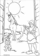 Shrek coloring page (023)